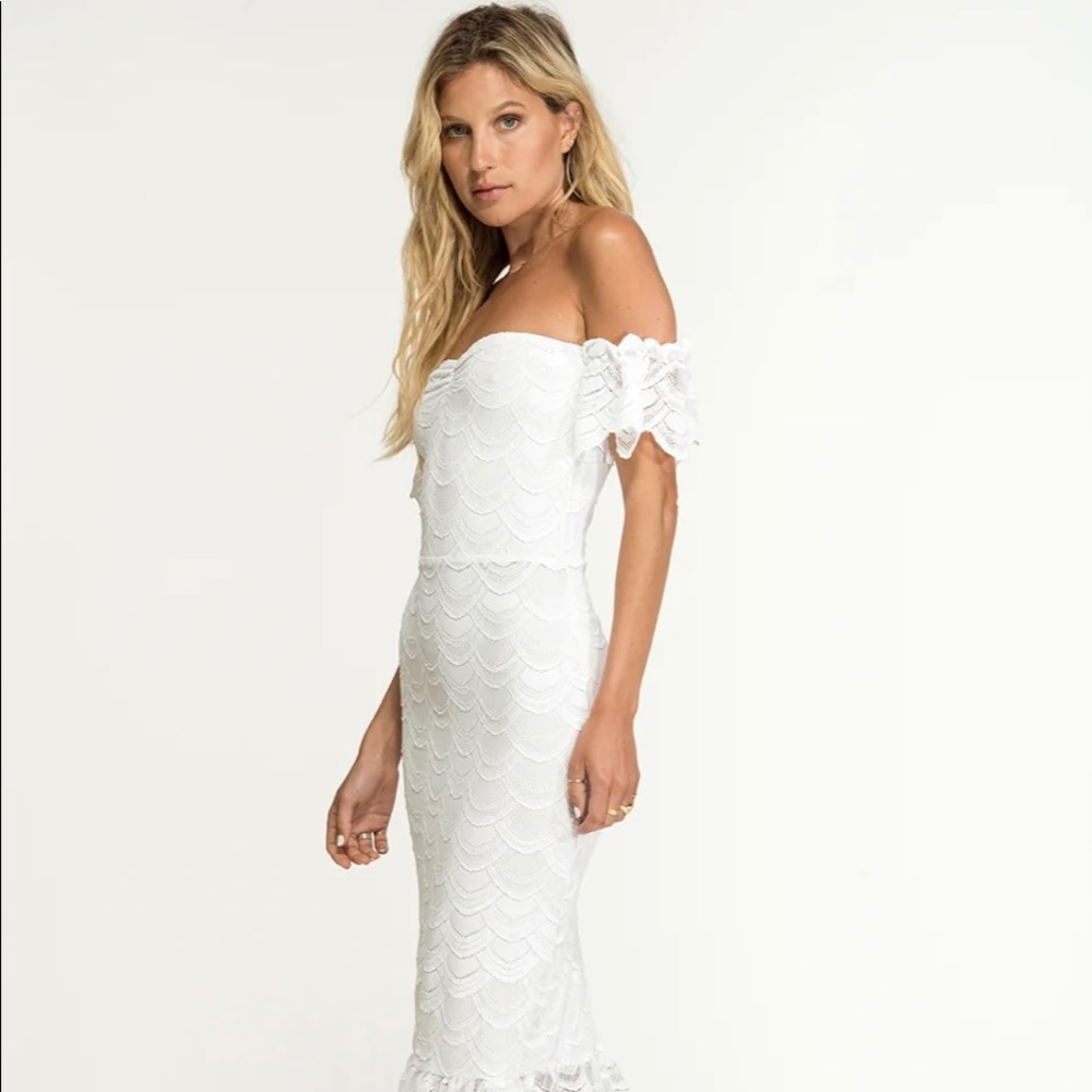 Nightcap Victorian Flutter Gown